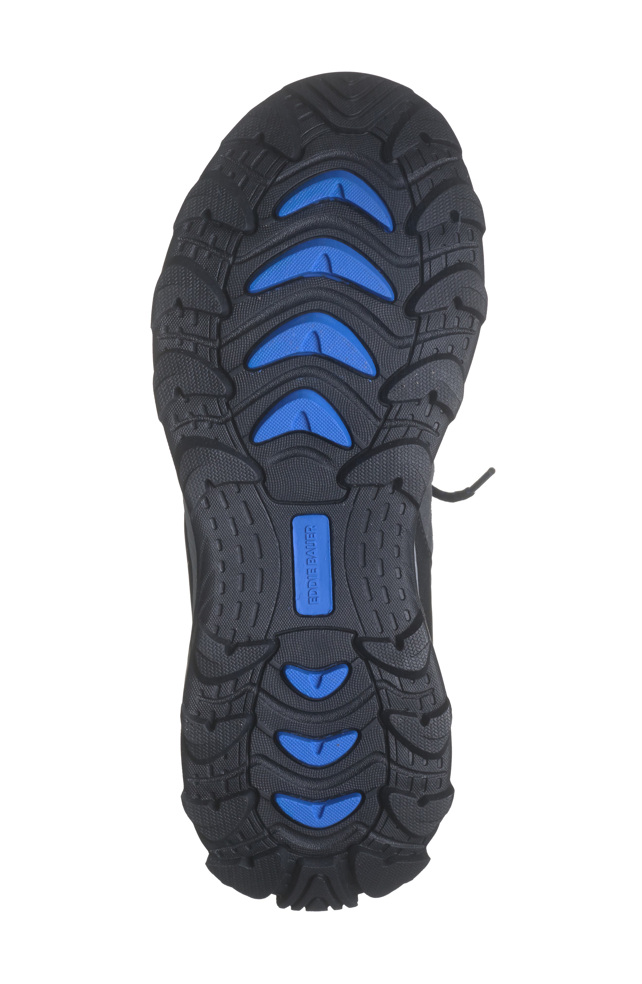 Eddie Bauer Redlodge Mid Hiking Sneaker, Alternate, color, Grey/ Blue