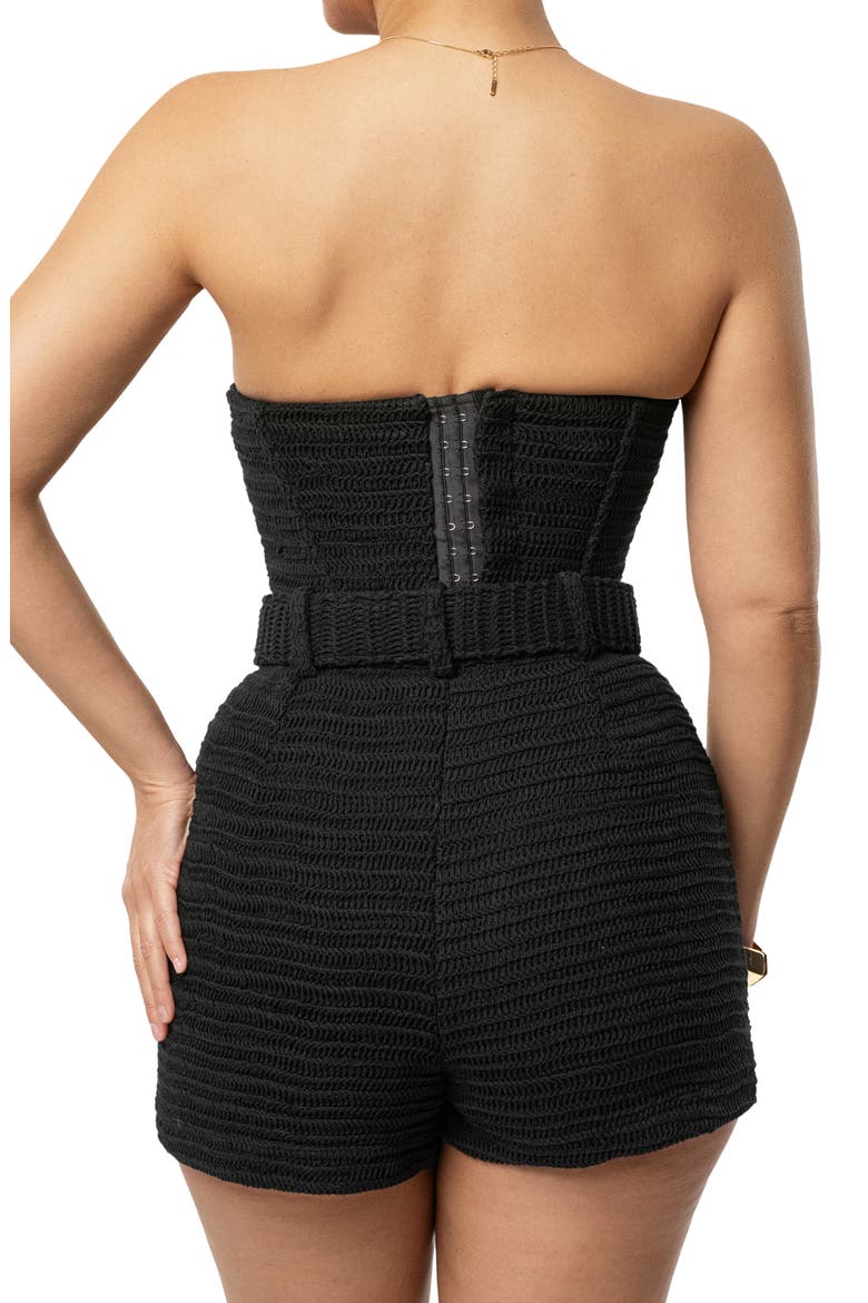 Lila Bustier Top, Alternate, color, BLACK