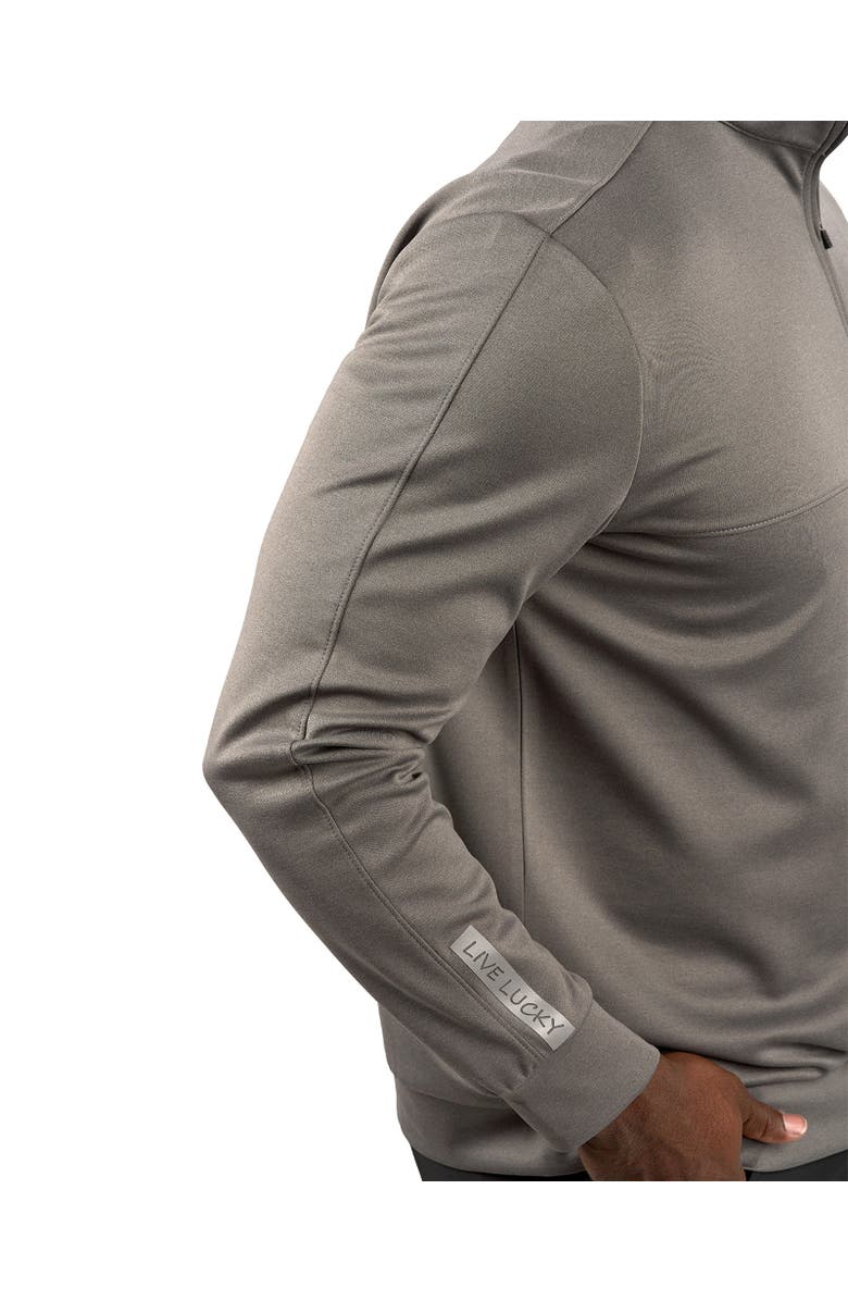 Black Clover Cross Q-Zip, Alternate, color, Charcoal