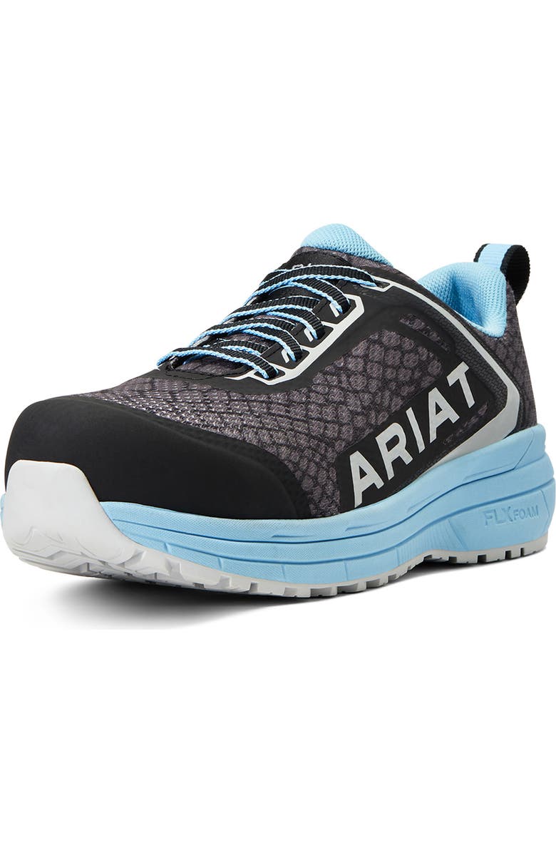 Ariat Outpace Shift Work Shoe, Main, color, Gray