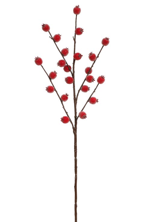 Red Berry Spray, Set of 12