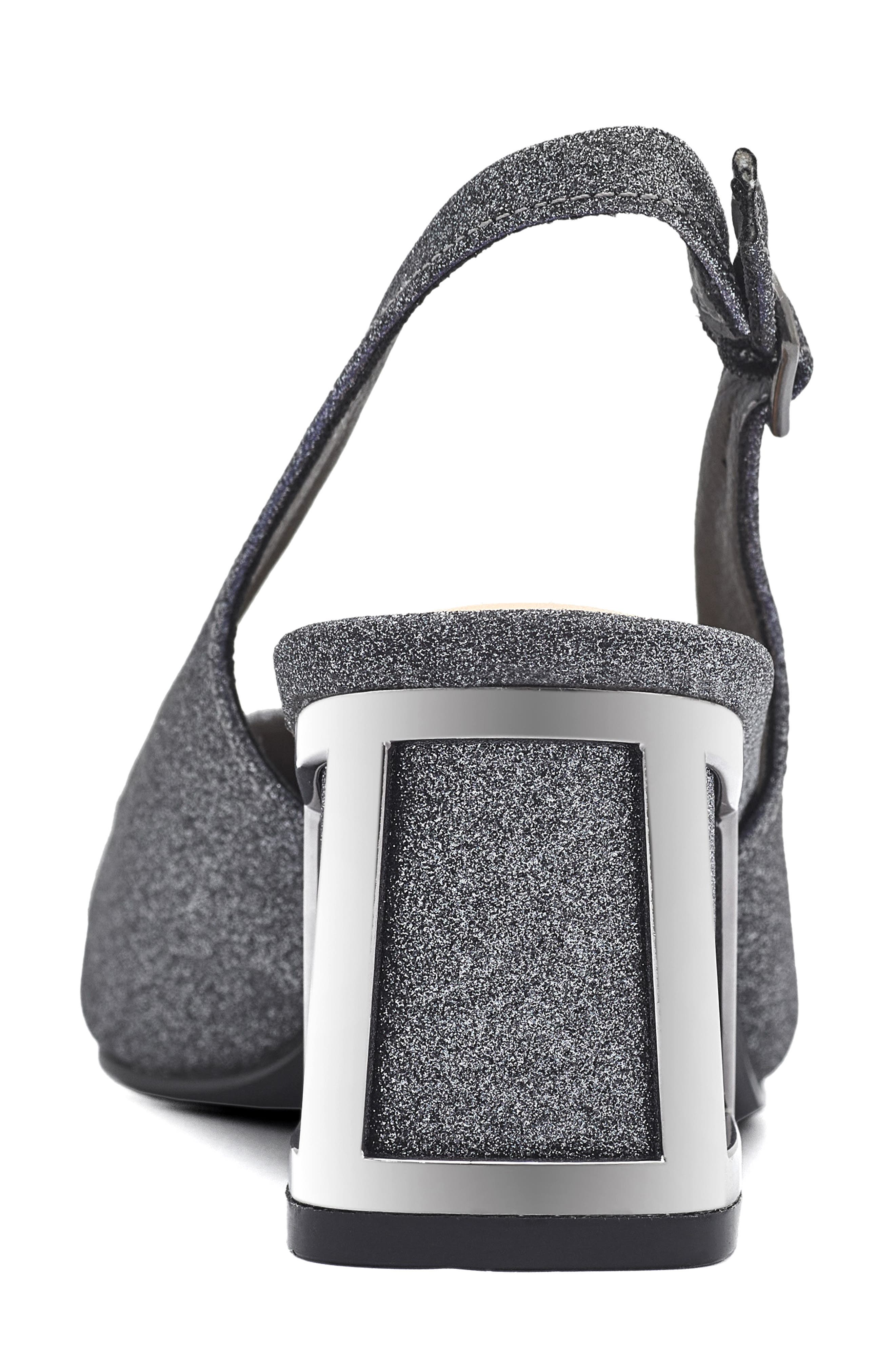 NINETY UNION Boca Slingback Pump, Alternate, color, Pewter