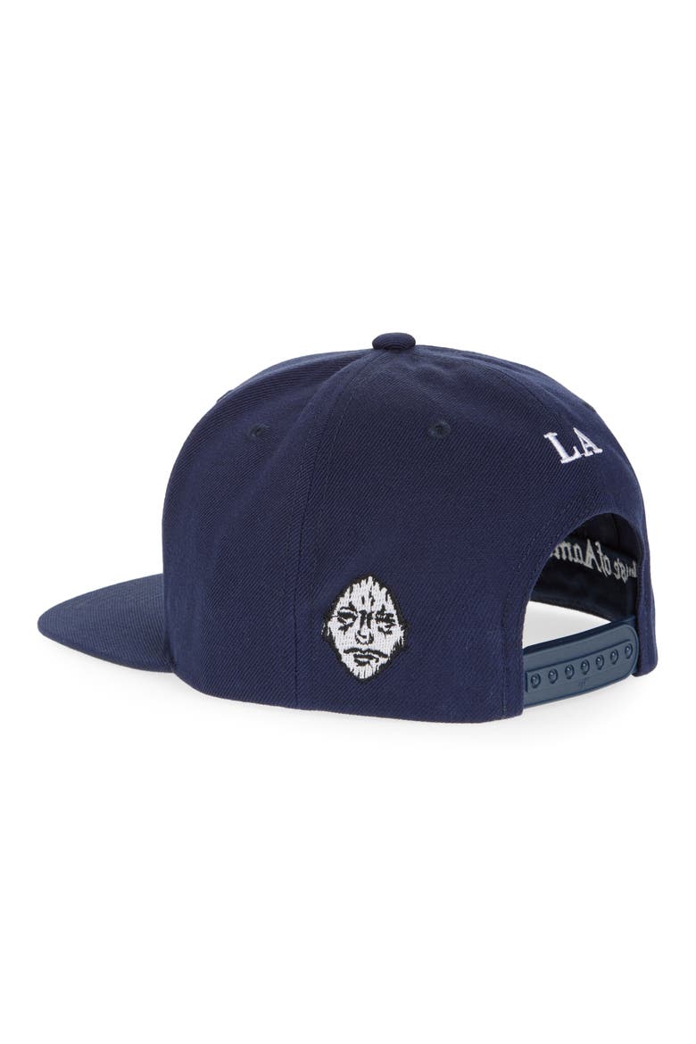 Embroidered Baseball Cap, Alternate, color, BLUE