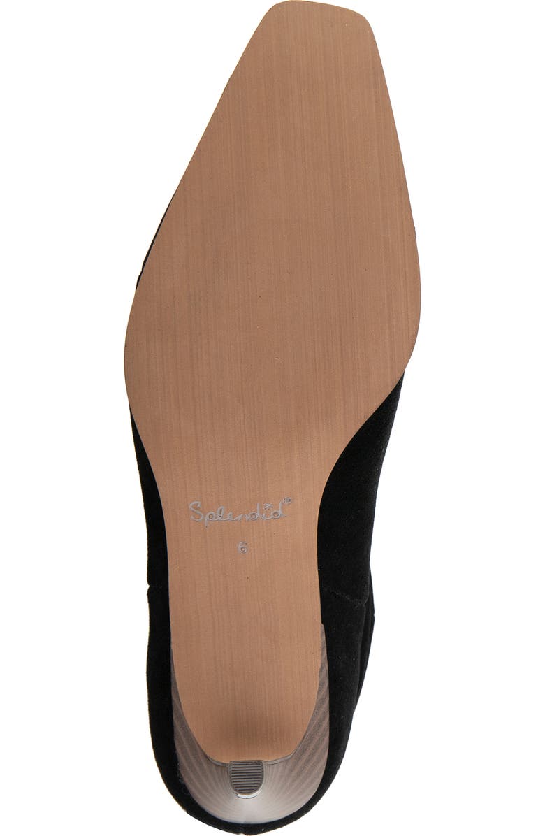 Splendid Jose Cap Toe Slouch Bootie, Alternate, color, Black