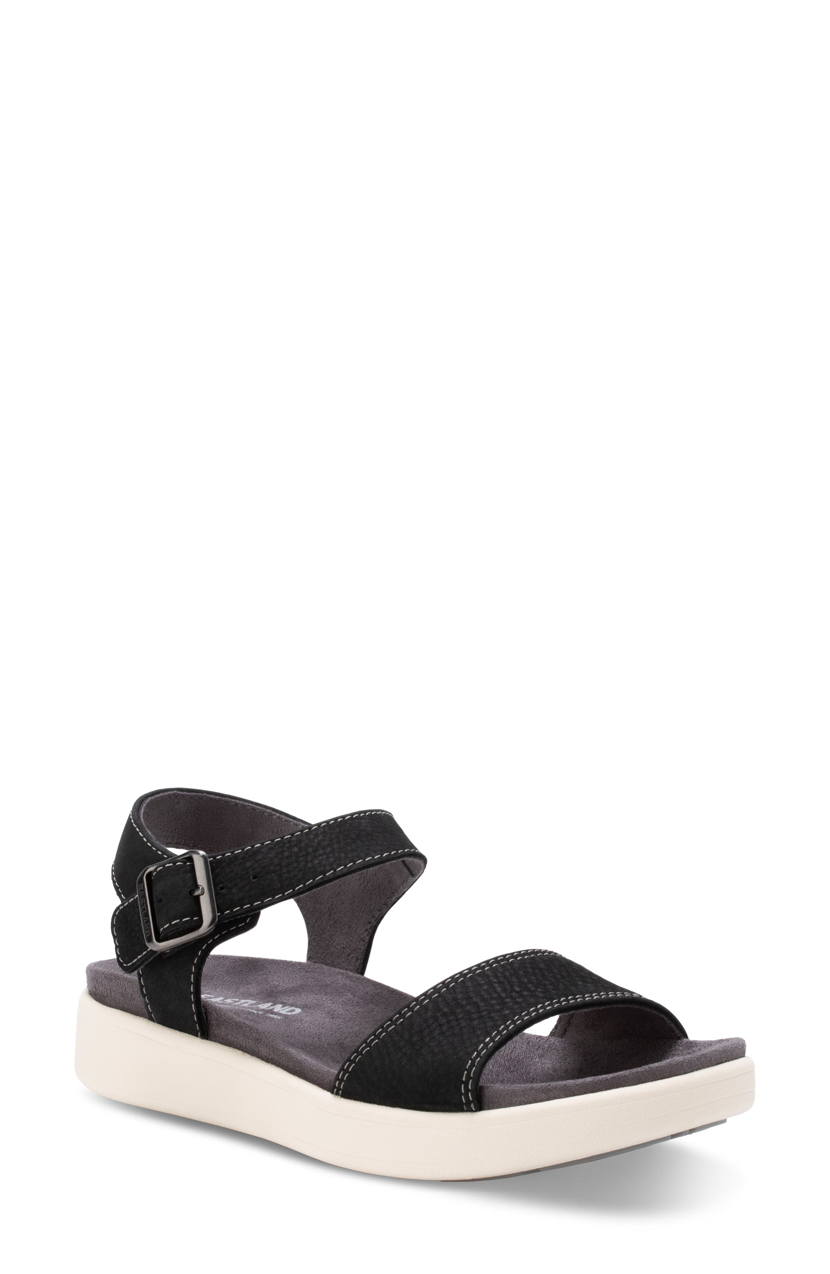 Eastland Longwood Ankle Strap Sandal, Main, color, 