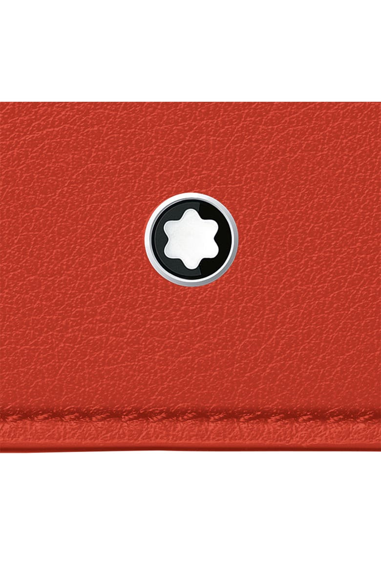 Montblanc Soft Leather Card Case, Alternate, color, 