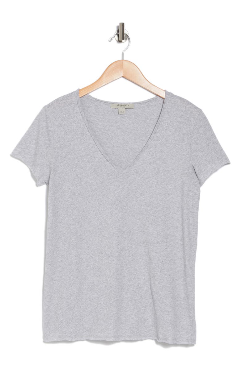 AllSaints Emelyn Tonic T-Shirt, Alternate, color, Grey Marl