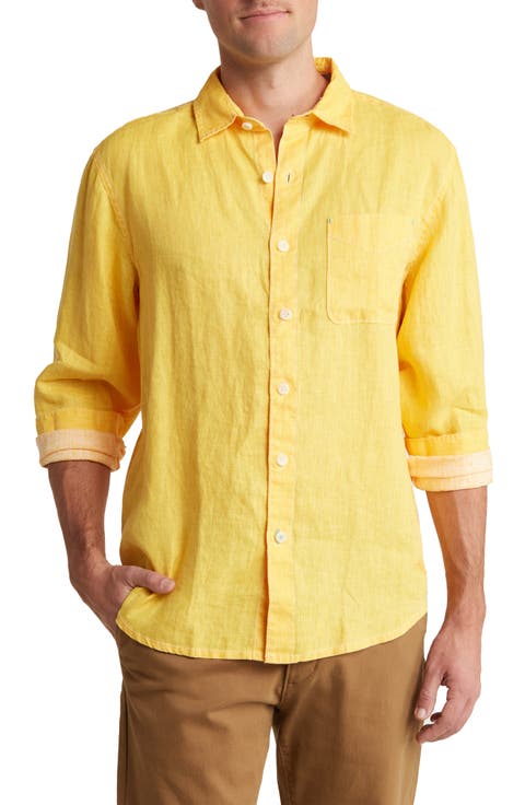 Sea Glass Breezer Original Fit Linen Shirt