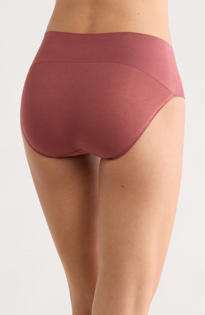 SPANX<sup>®</sup> SPANXsupersmooth<sup>™</sup> Undie-tectable<sup>®</sup> Stretch Cotton Briefs, Alternate, color, Rose Smoke
