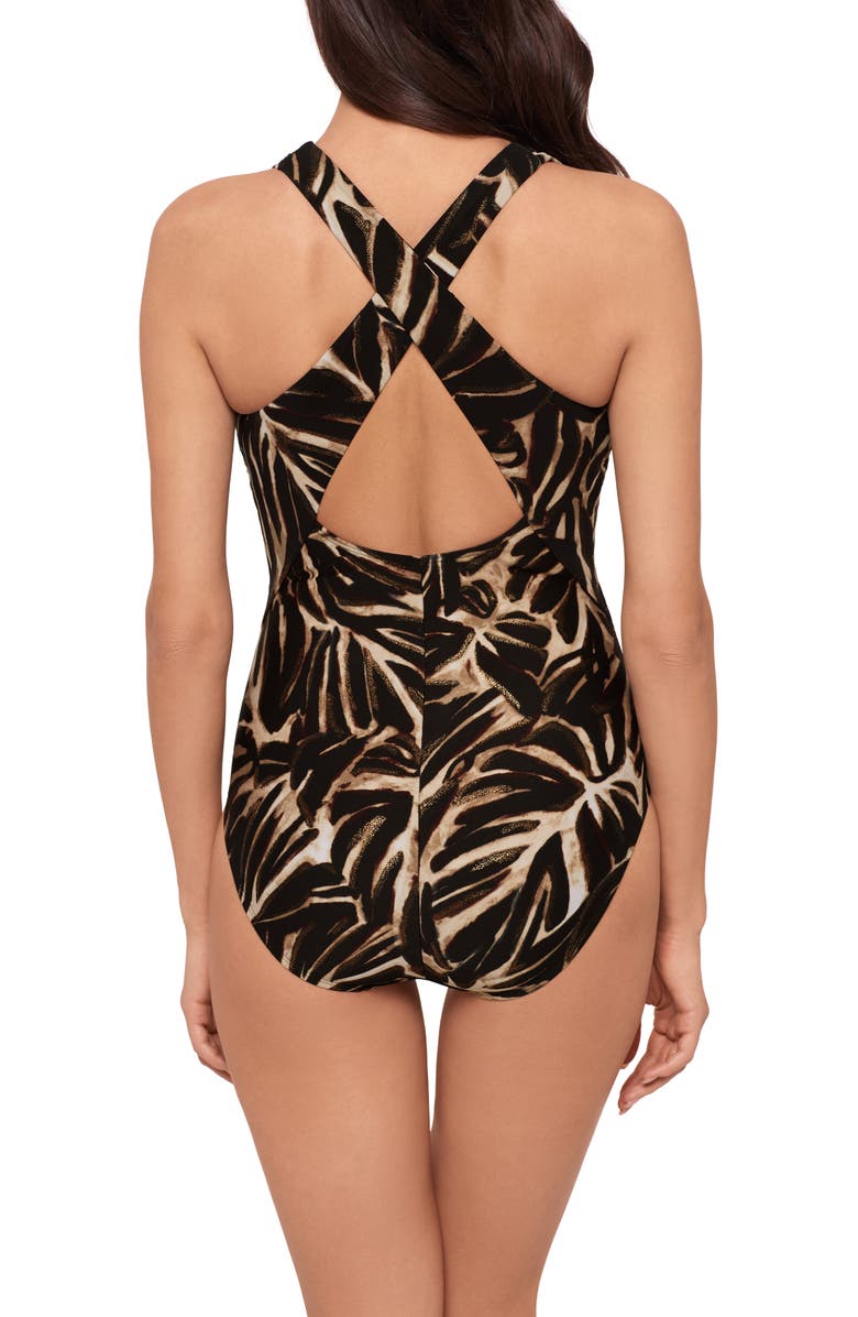 Magicsuit<sup>®</sup> Halle Metallic Desert Mirage One-Piece Swimsuit, Alternate, color, 