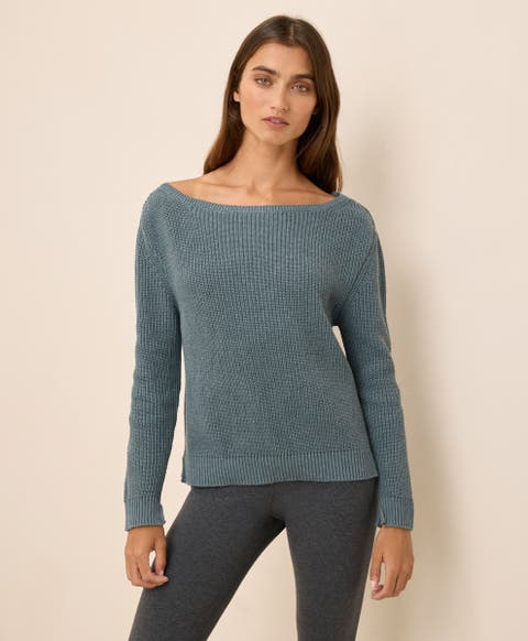 Luxe Knit Boatneck Sweater