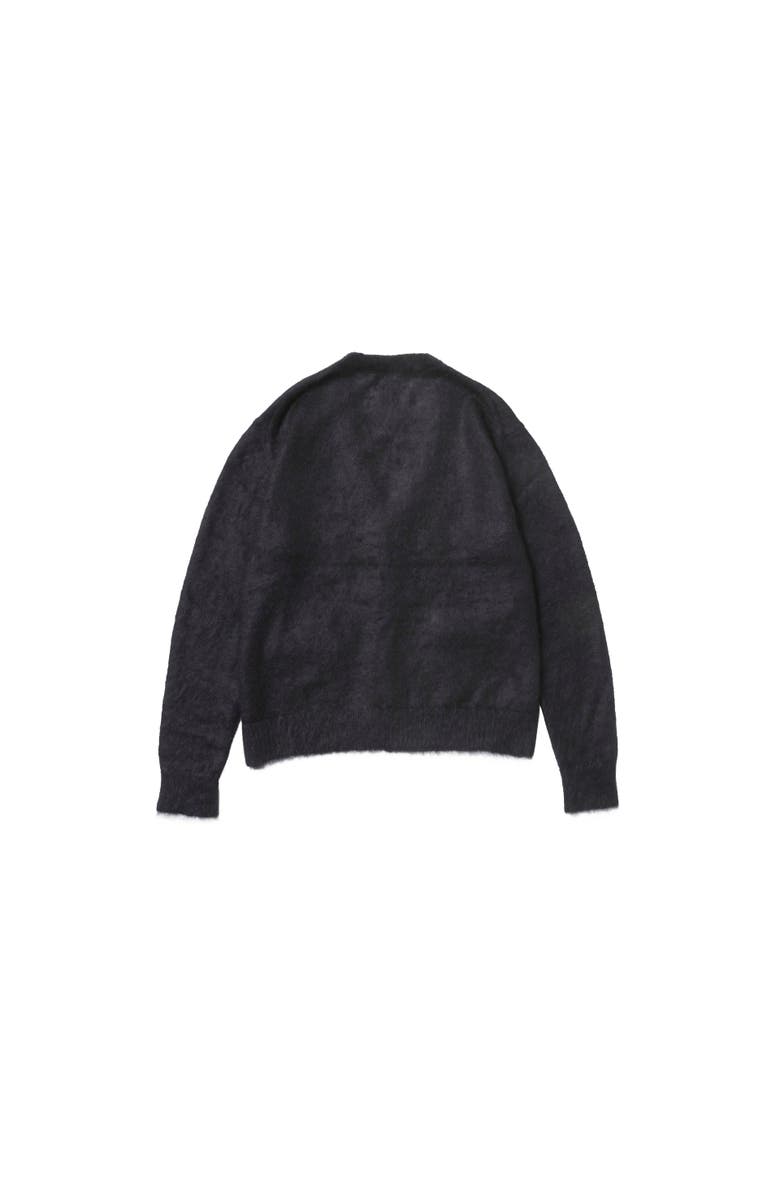 vowels Cardigan, Alternate, color, Black