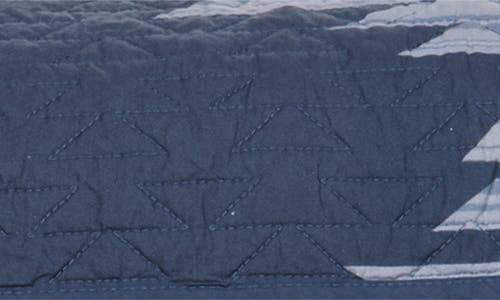 Pendleton Moonlit Mesa Cotton Coverlet & Sham Set In Navy