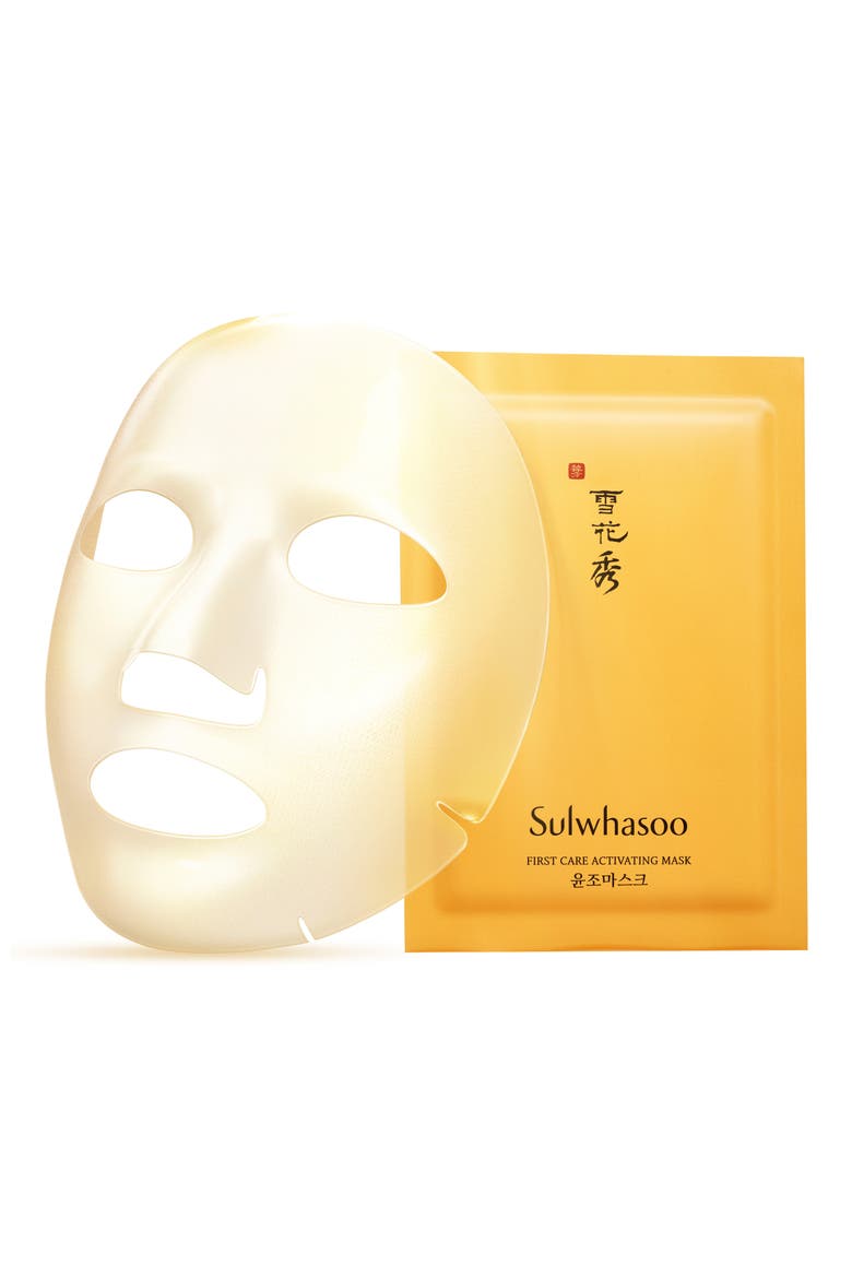 First Care Activating Sheet Mask, Main, color, NO COLOR