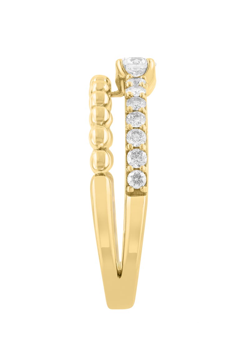 Diamond Double Band Ring, Alternate, color, GOLD