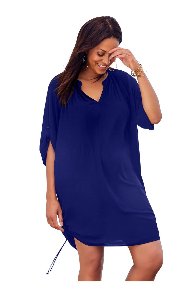 Abigail Cover Up Tunic, Main, color, Deep Sea