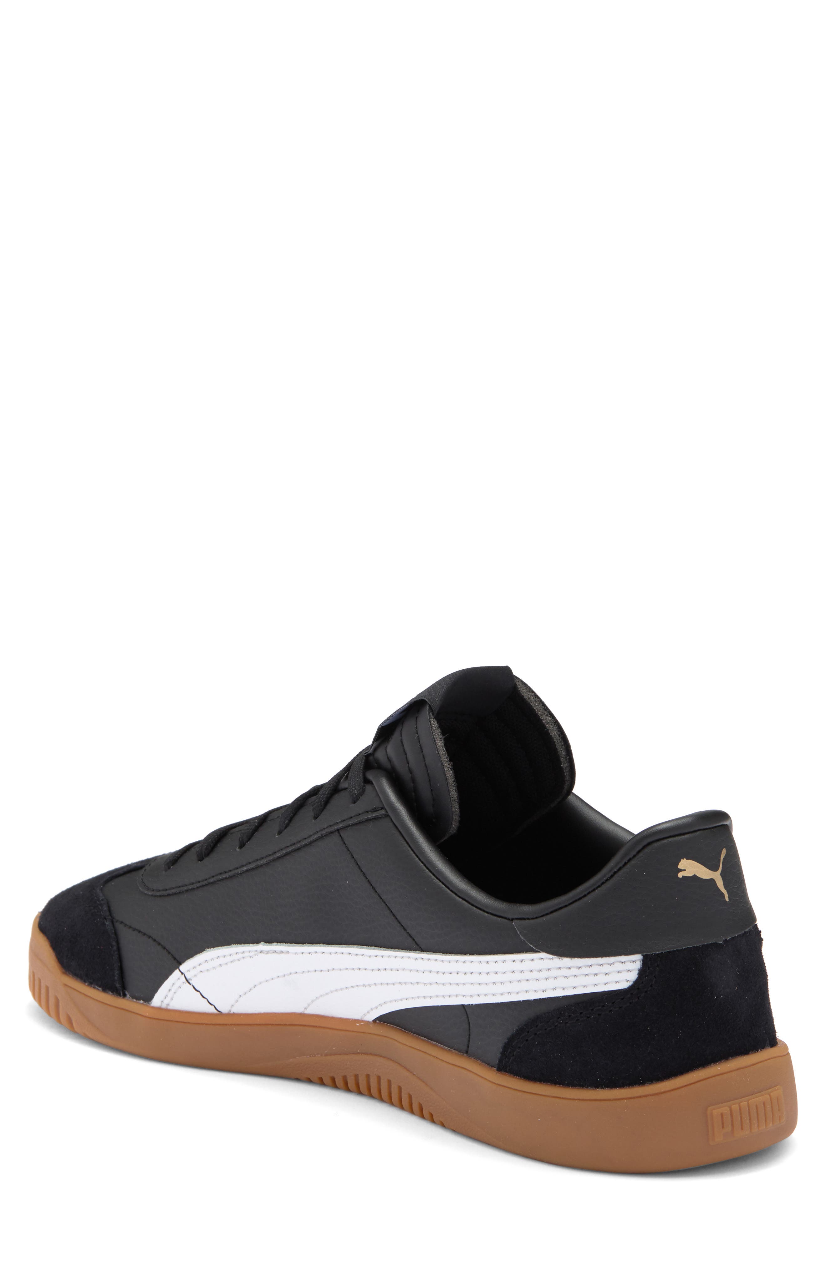 PUMA Club 5V5 Sneaker, Alternate, color, Puma Black-Puma White-Gold