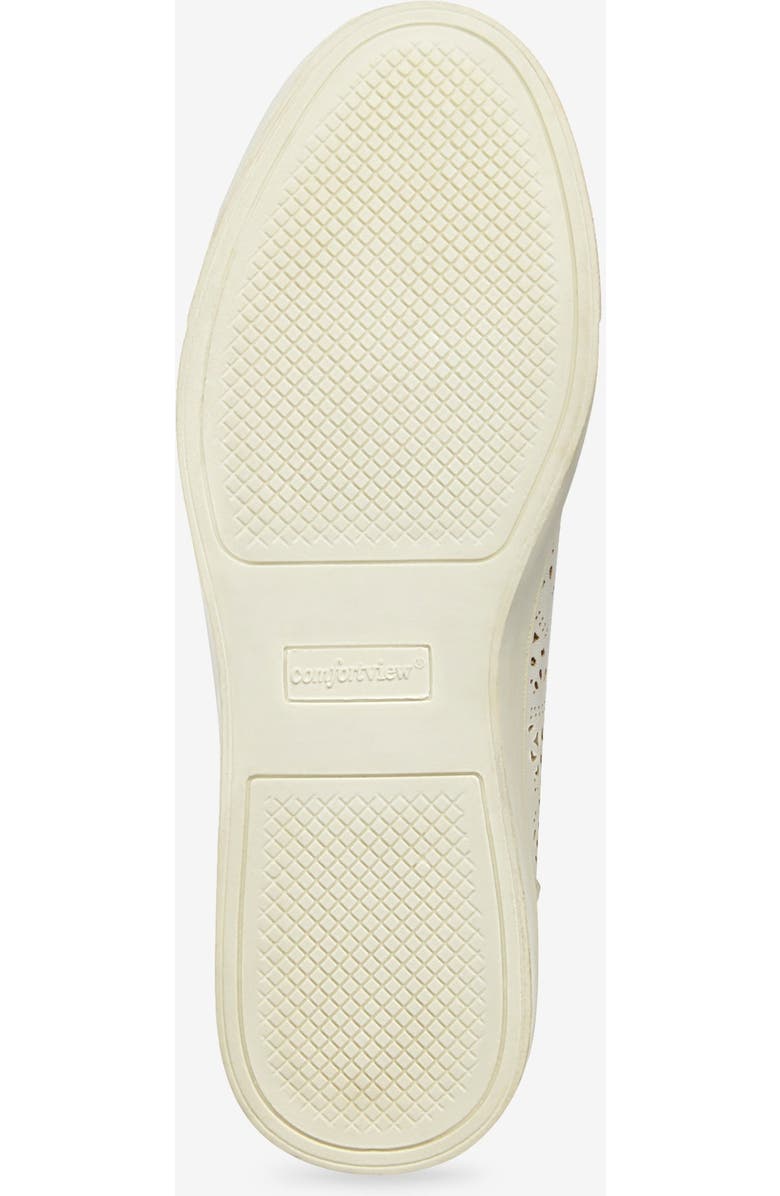 Comfortview The Leanna Sneaker, Alternate, color, White