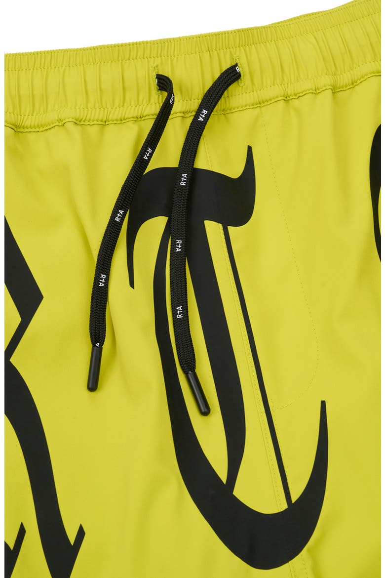Miguel Board Shorts, Alternate, color, CITRON OLD ENGLISH RTA