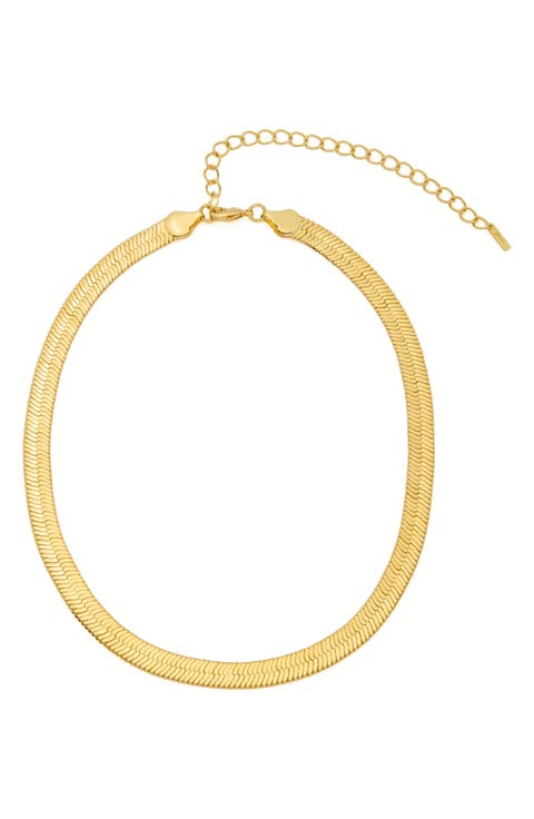 Herringbone Chain Necklace