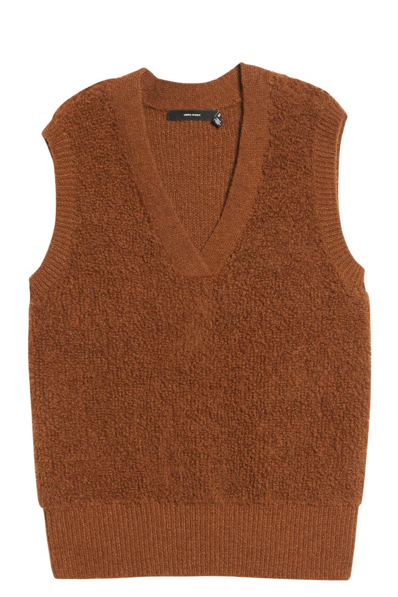 Loopi Fuzzy Sweater Vest, Alternate, color, EMPERADOR