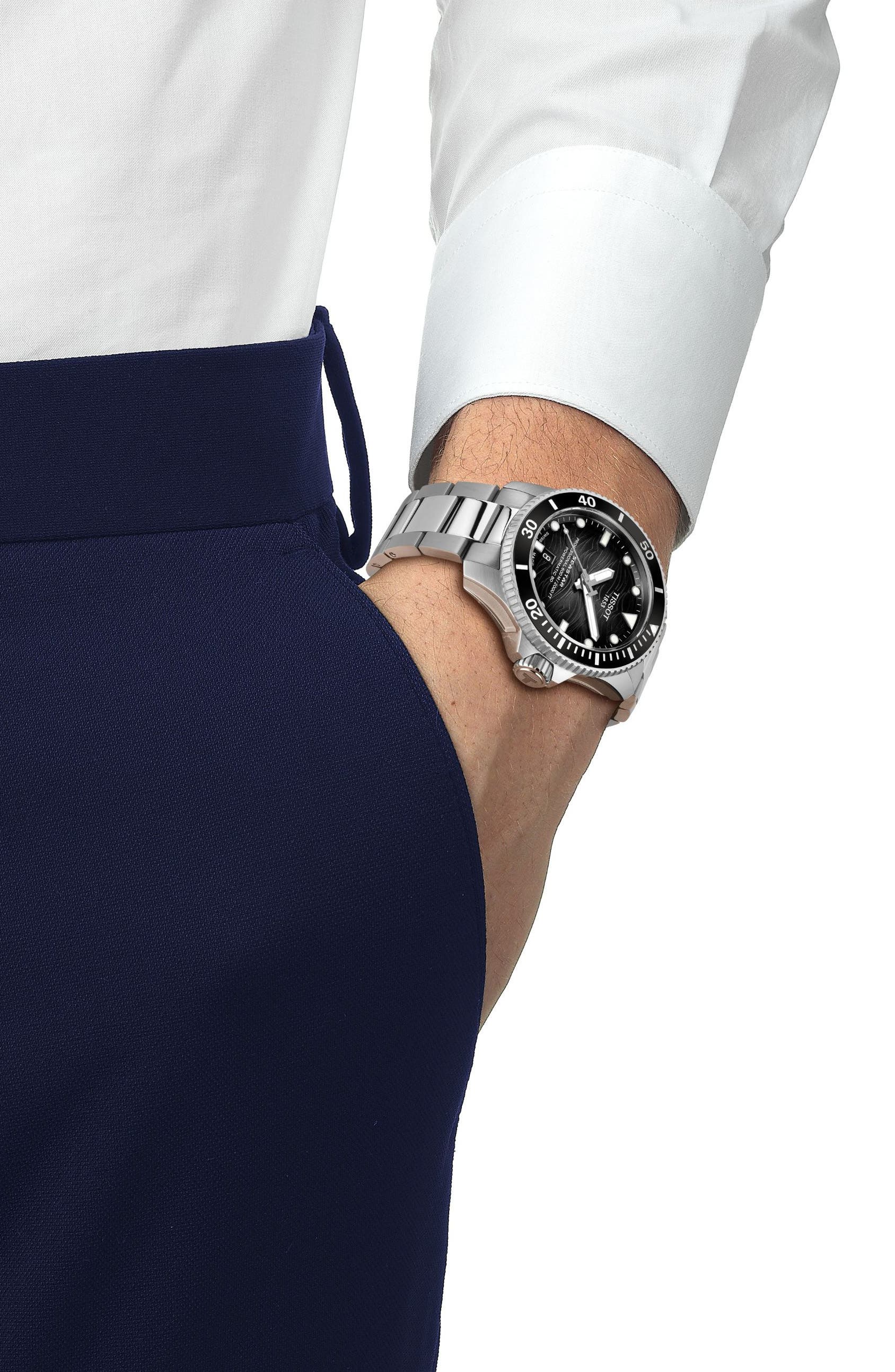 Tissot Seastar 2000 Professional Powermatic 80 Watch, 44mm (Men