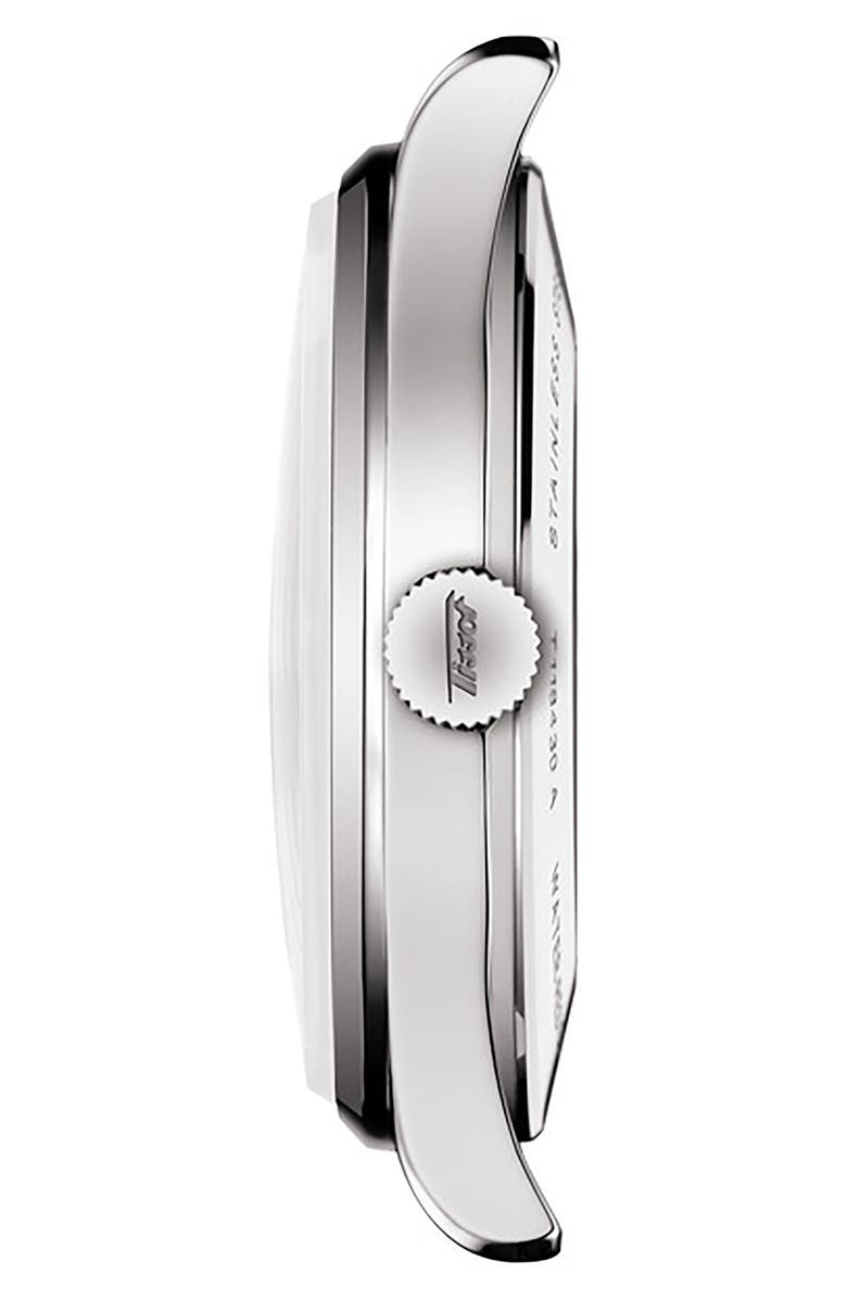 Tissot Visodate Automatic Mesh Strap Watch, 42mm, Alternate, color, 