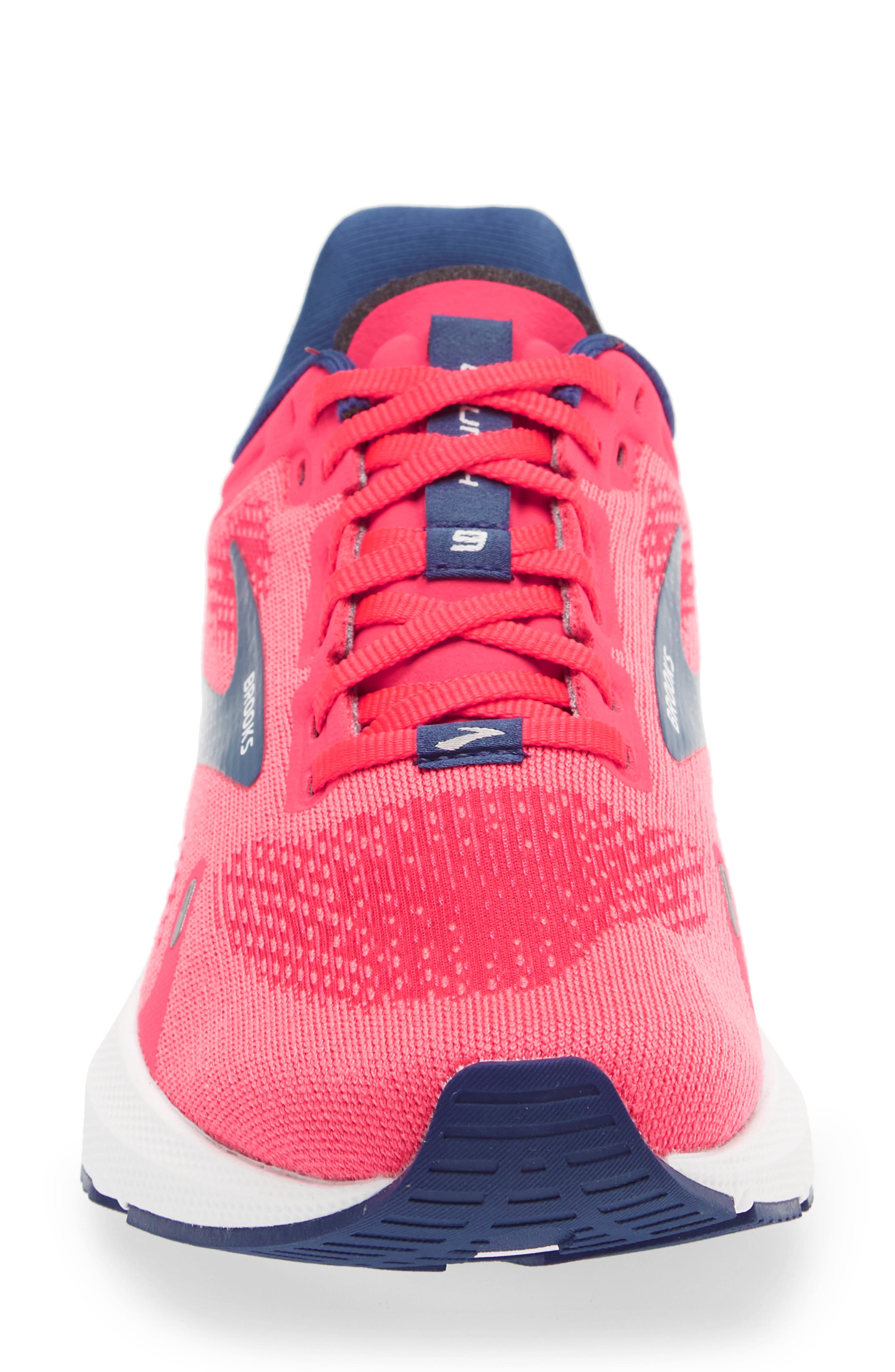 Launch 9 Running Shoe, Alternate, color, PINK/ FUCHSIA/ COBALT