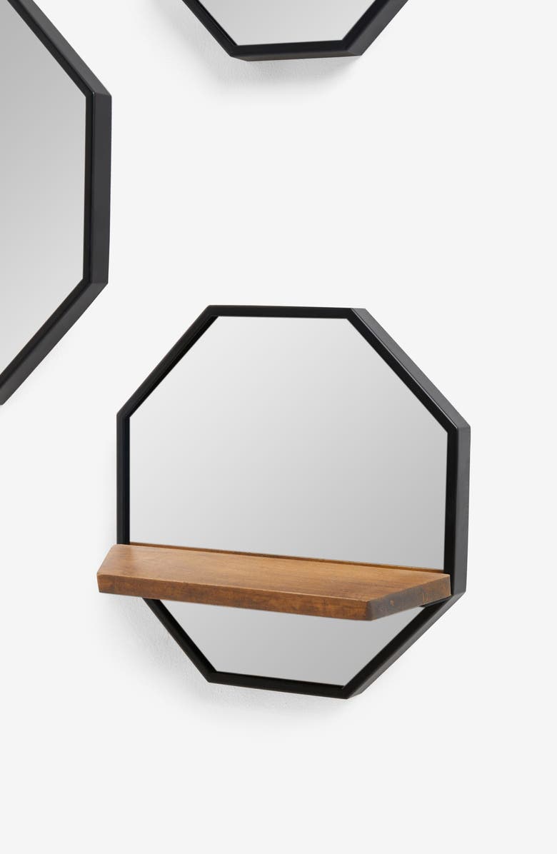 NEXT Bronx Set of 3 Octagon Mirrors, Alternate, color,