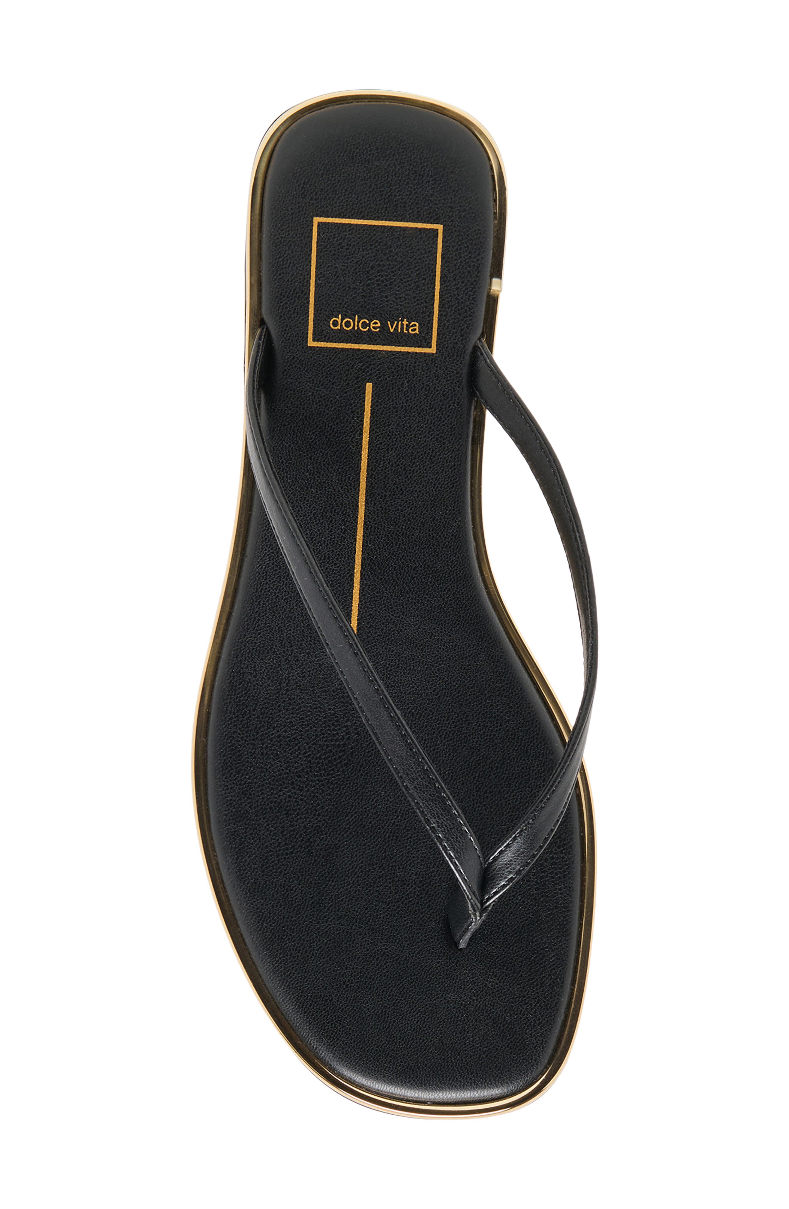 Frann Flip Flop, Alternate, color, BLACK STELLA