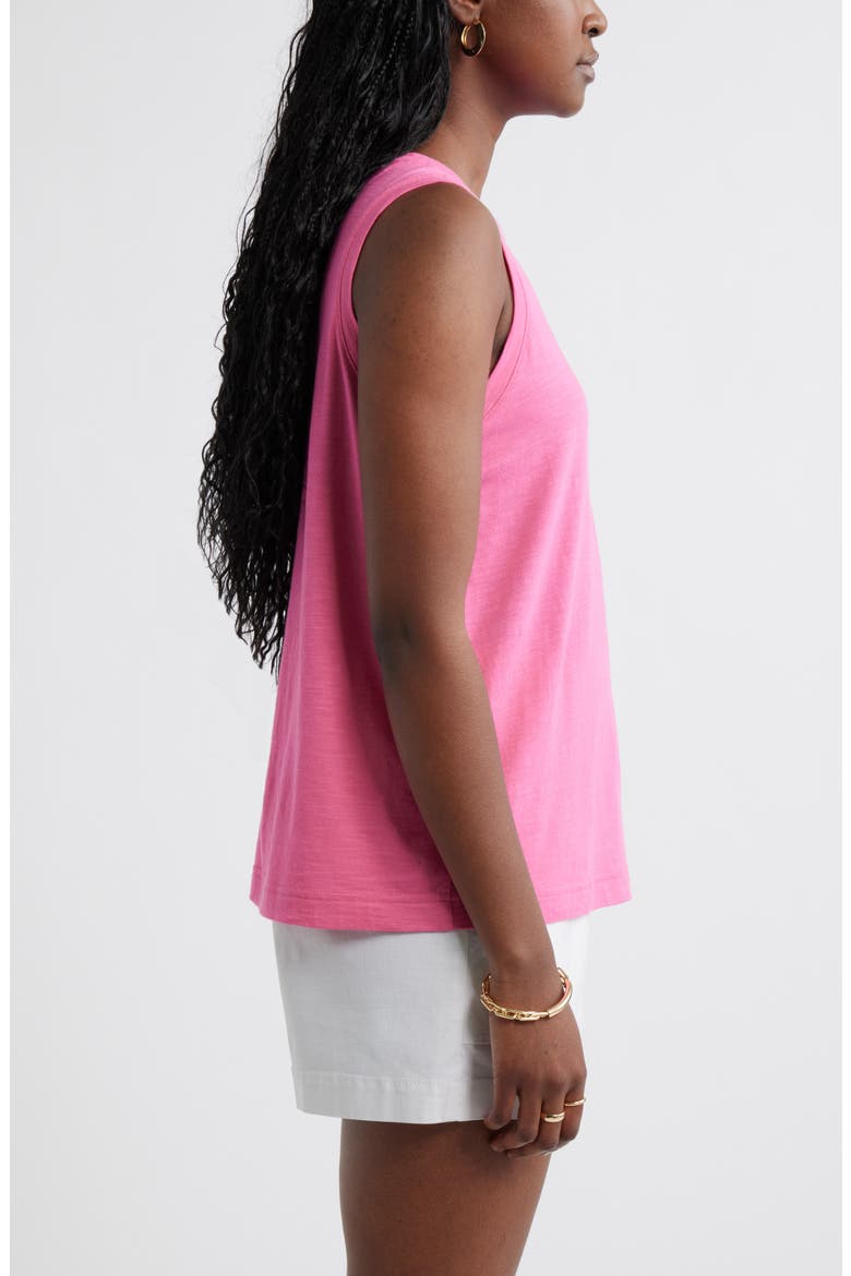 Swing Sleeveless Top, Alternate, color, PINK SHOCK