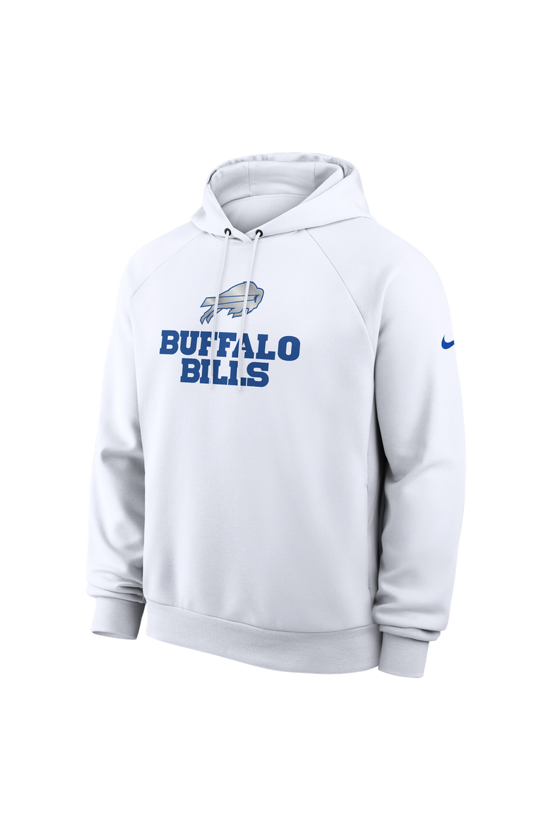 Men's Nike  White Buffalo Bills Rivalries Collection Dri-FIT Pullover Hoodie, Alternate, color, White