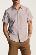 Bonobos Riviera Slim Fit Animal Print Short Sleeve Button-Up Shirt