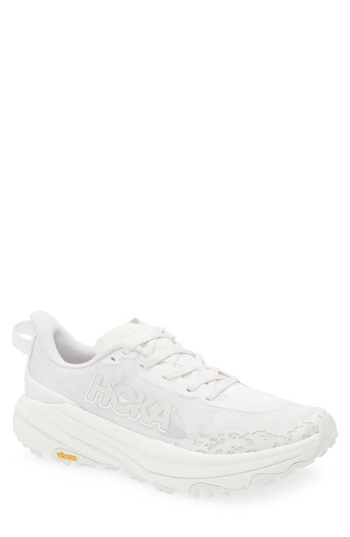 Hoka Speedgoat 6 Trail Running Shoe In White