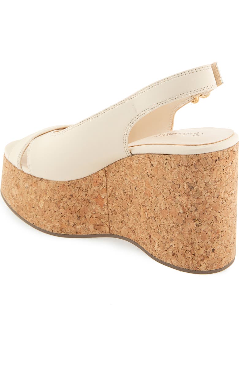 Splendid Mellow Platform Wedge Sandal, Alternate, color, Oat