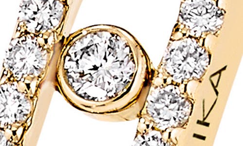 Messika Move Uno Pavé Diamond Ring In Yellow Gold