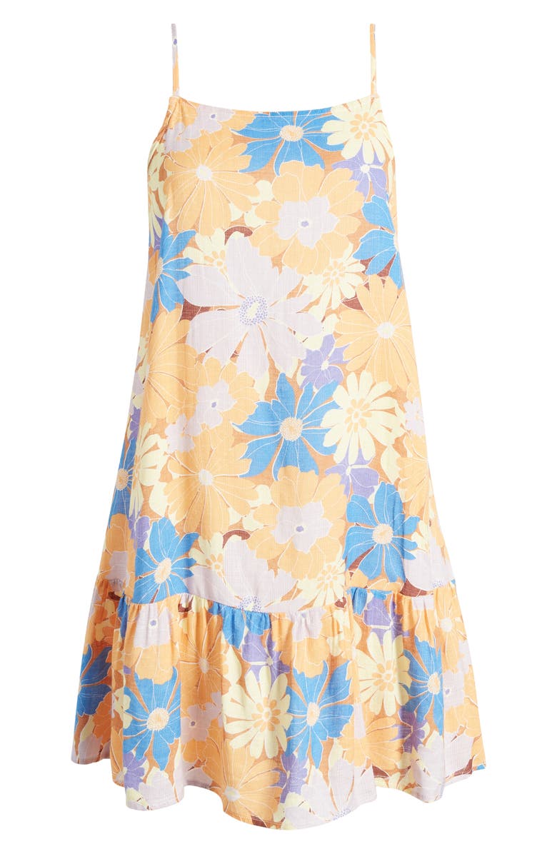 Rip Curl Sunrise Session Floral Print Cover-Up Dress, Alternate, color, 