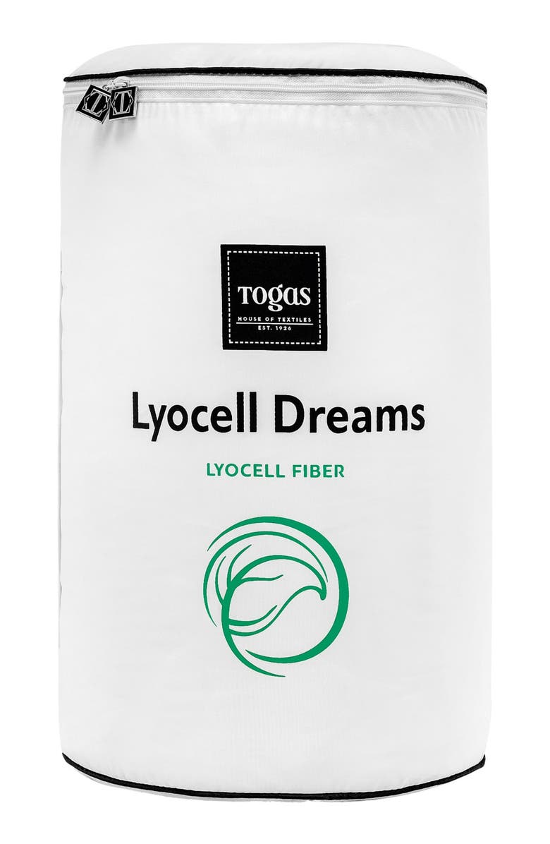 Togas Lyocell Dreams comforter, Alternate, color, White
