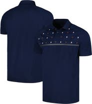 LEVELWEAR Men's Levelwear Navy Detroit Tigers Sector Batter Up Raglan Polo