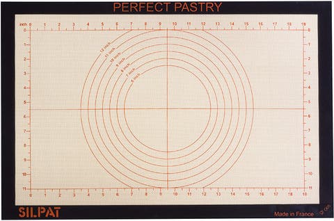 Perfect Pastry Non-Stick Silicone Countertop Workstation Mat, 15-1/8" x 23"