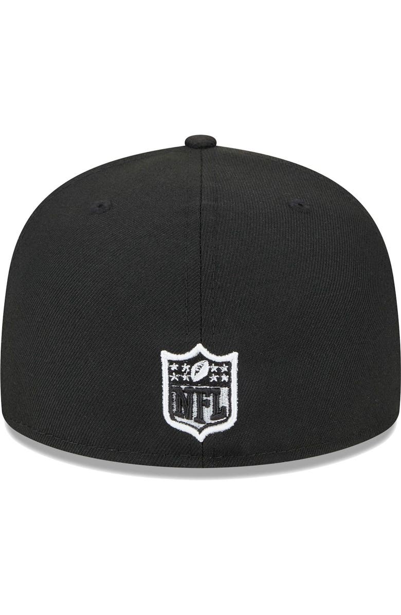 New Era Men's New Era Black New York Giants Super Bowl XLII Side Patch 59FIFTY Fitted Hat, Alternate, color,