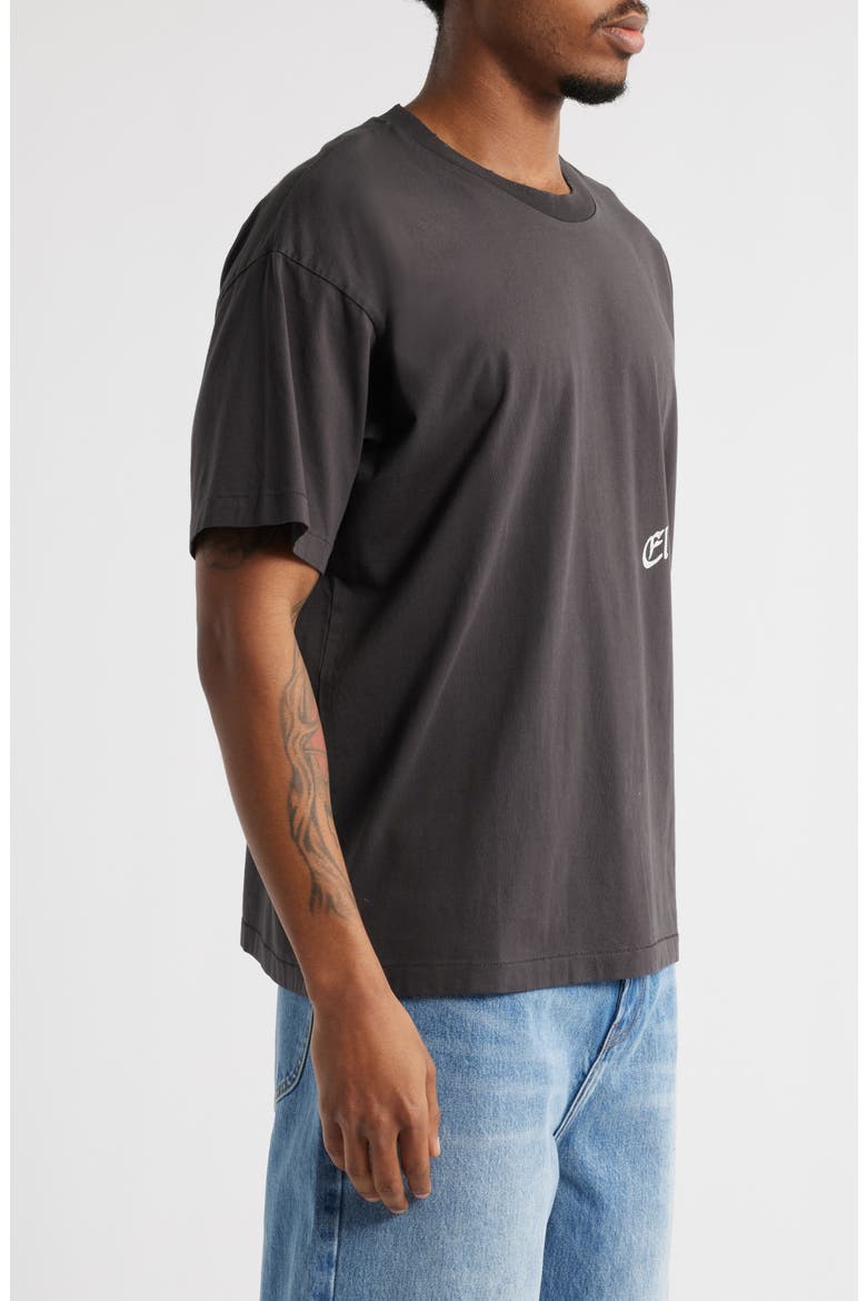 Trademark Core Organic Cotton Graphic T-Shirt (Nordstrom Exclusive), Alternate, color, VINTAGE BLACK