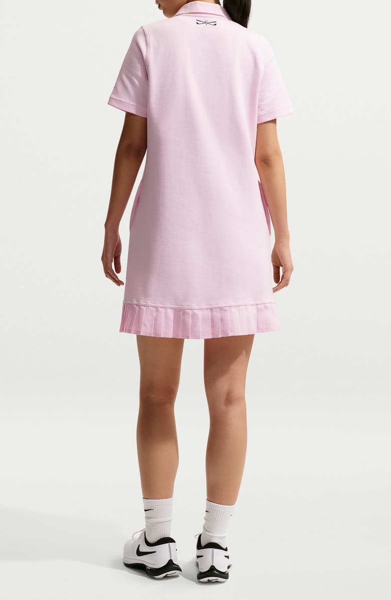 Nike Dri-FIT Polo Golf Dress, Alternate, color, 663 Pink Foam/Black
