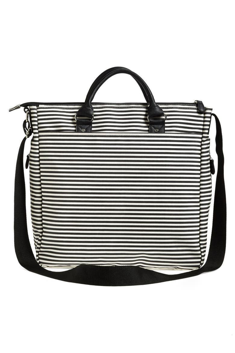 'Duo - Special Edition' Diaper Bag, Alternate, color, BLACK/ WHITE