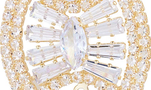 Tasha Crystal Bow Drop Earrings