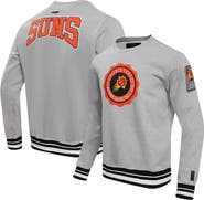 PRO STANDARD Men's Pro Standard Heather Gray Phoenix Suns Crest Emblem Pullover Sweatshirt