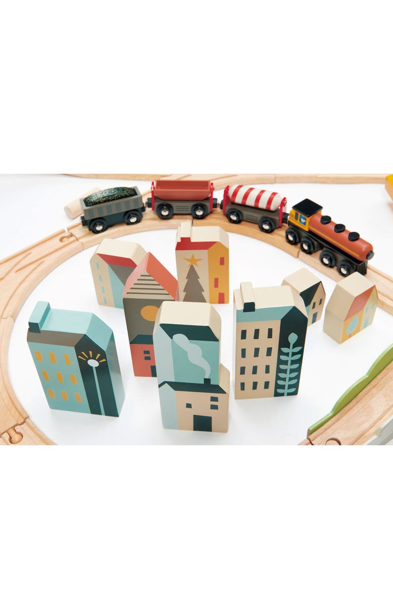 Tender Leaf Toys Mountain View Train Set, Alternate, color, Multi