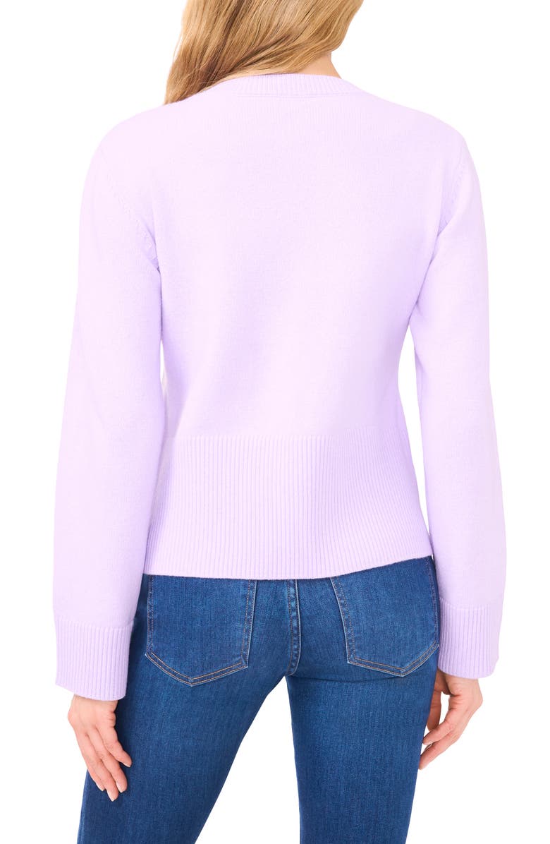 Ted Baker Della Fitted Cardigan, Alternate, color, Periwinkle