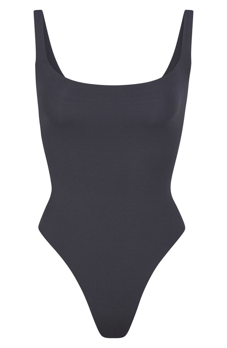 SKIMS Fits Everybody Square Neck Bodysuit, Alternate, color,
