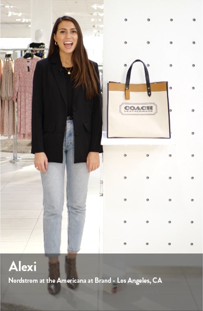 Field Logo Canvas Tote, sales video thumbnail